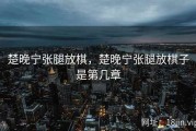 楚晚宁张腿放棋，楚晚宁张腿放棋子是第几章