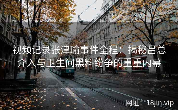 视频记录张津瑜事件全程：揭秘吕总介入与卫生间黑料纷争的重重内幕